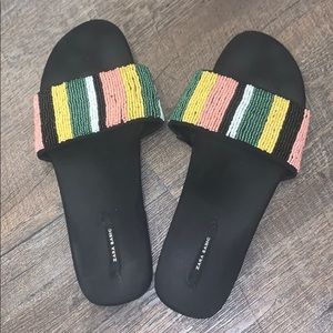Zara Slip on Sandals
